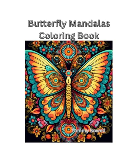 Butterfly mandala Coloring Book von Independently published